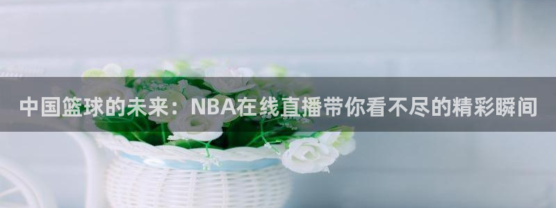 中国篮球的未来：NBA在线直播带你看不尽的精彩瞬间
